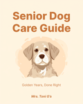 Senior Dog Care Guide digital guide cover