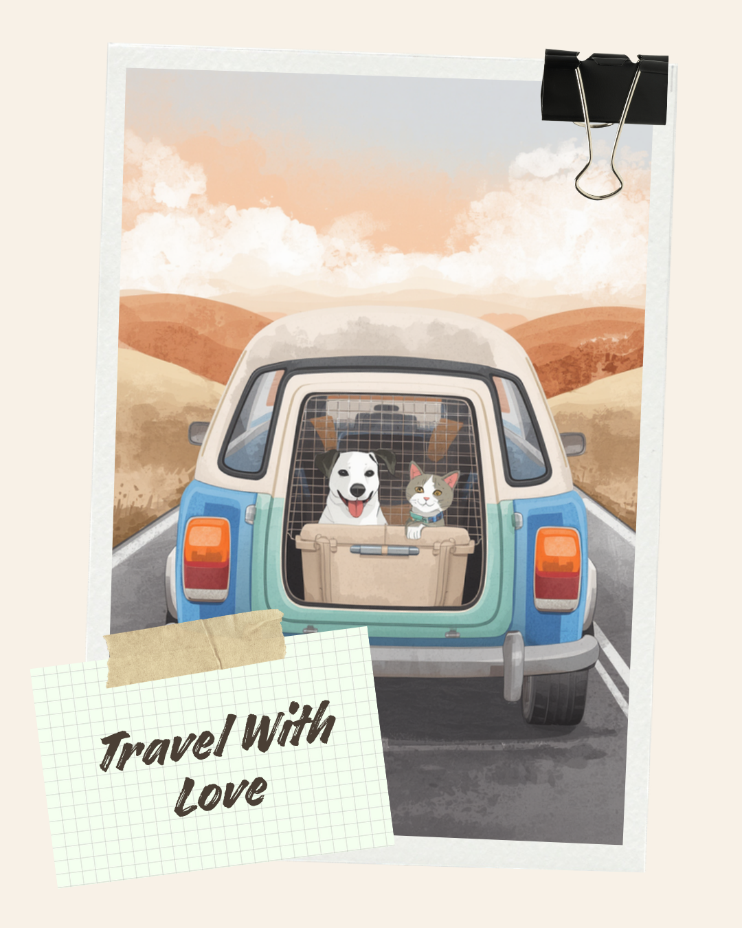 Pet Travel & Road Trip Guide digital guide cover