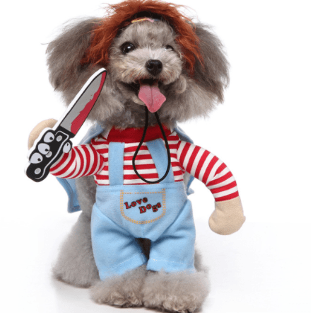 Cartoon Cosplay Pet Costume Set — 40+ Character Choices