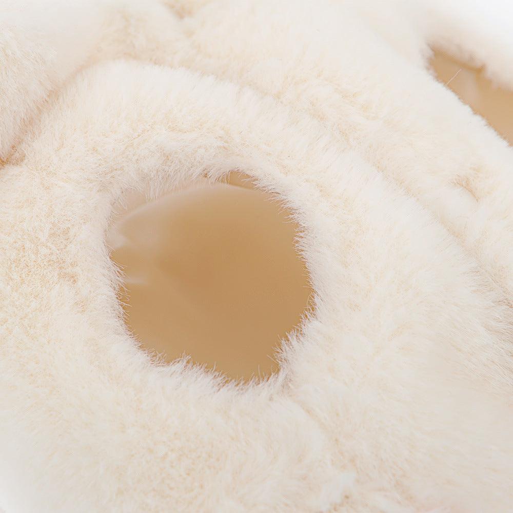 Cozy Plush Bow Dog Coat — Runway Style