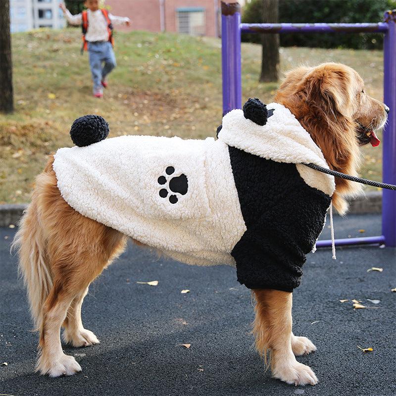 Cozy Knit Dog Sweater for Medium & Large Breeds — Tiger & Panda