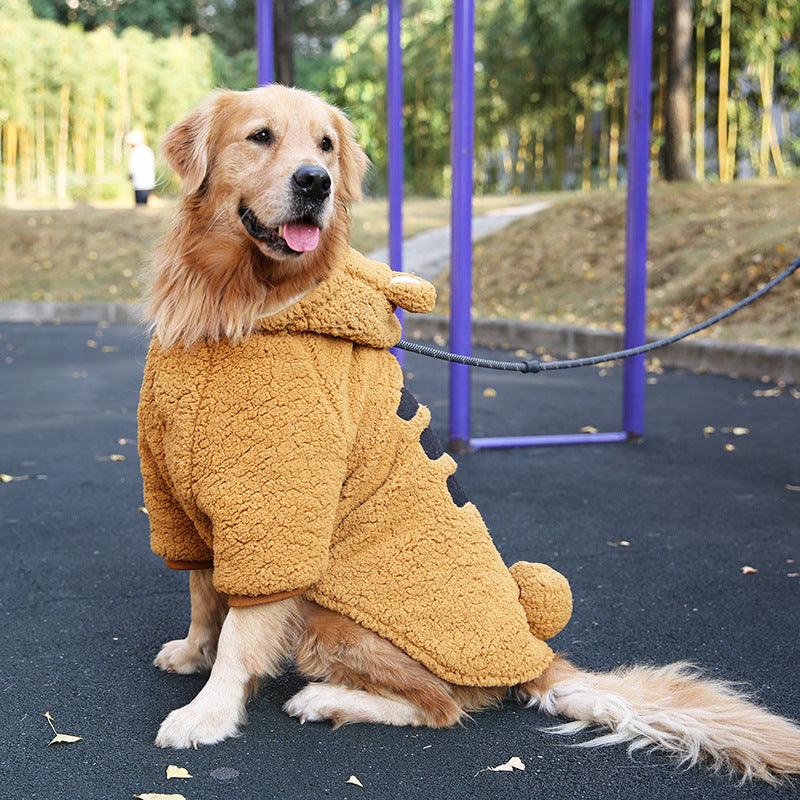 Cozy Knit Dog Sweater for Medium & Large Breeds — Tiger & Panda